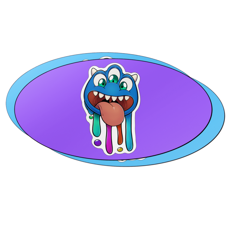 Oval Stickers