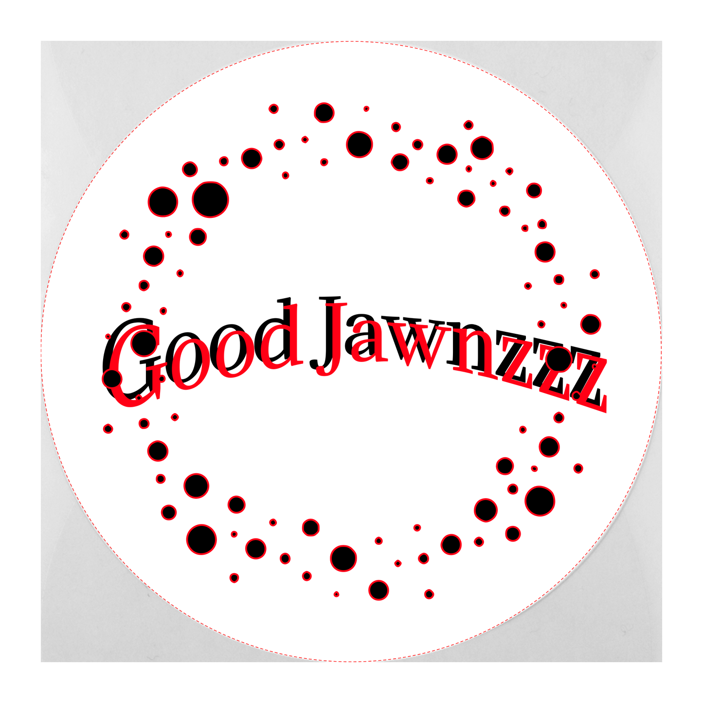 Custom Labels/Stickers Roll - Upload your own design + logo - Gloss/Matte water resistant material (Circle)