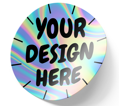 Holographic Circle Labels